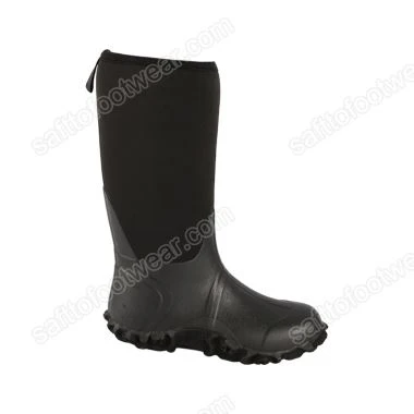 Antiskid and Abrasion Resistant Rubber Work Boots