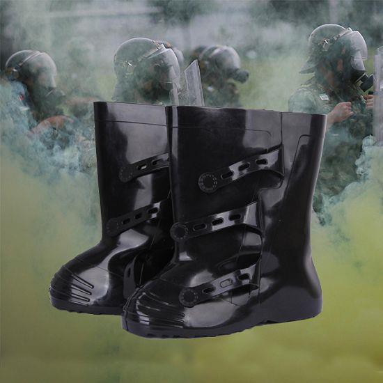 Moulded Lightweight Chemical Protective Overboot