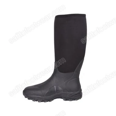 Neoprene Lined Rubber Knee Boots