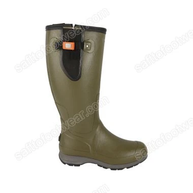 Pure Natural Rubber Safety Boots